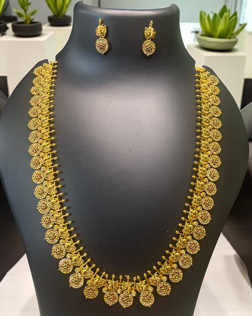 Antique Lakshmi Bottu Haaram