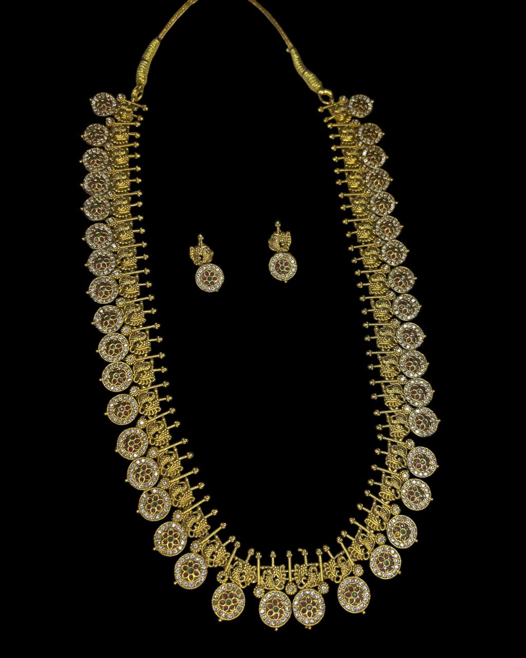 Antique Lakshmi Bottu Haaram