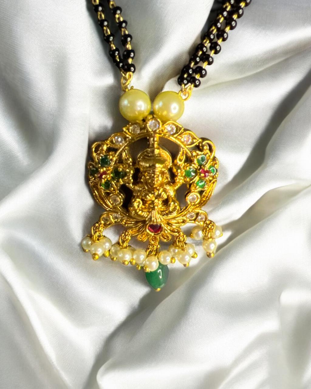Emerald Drop Lakshmi Mangalsutra