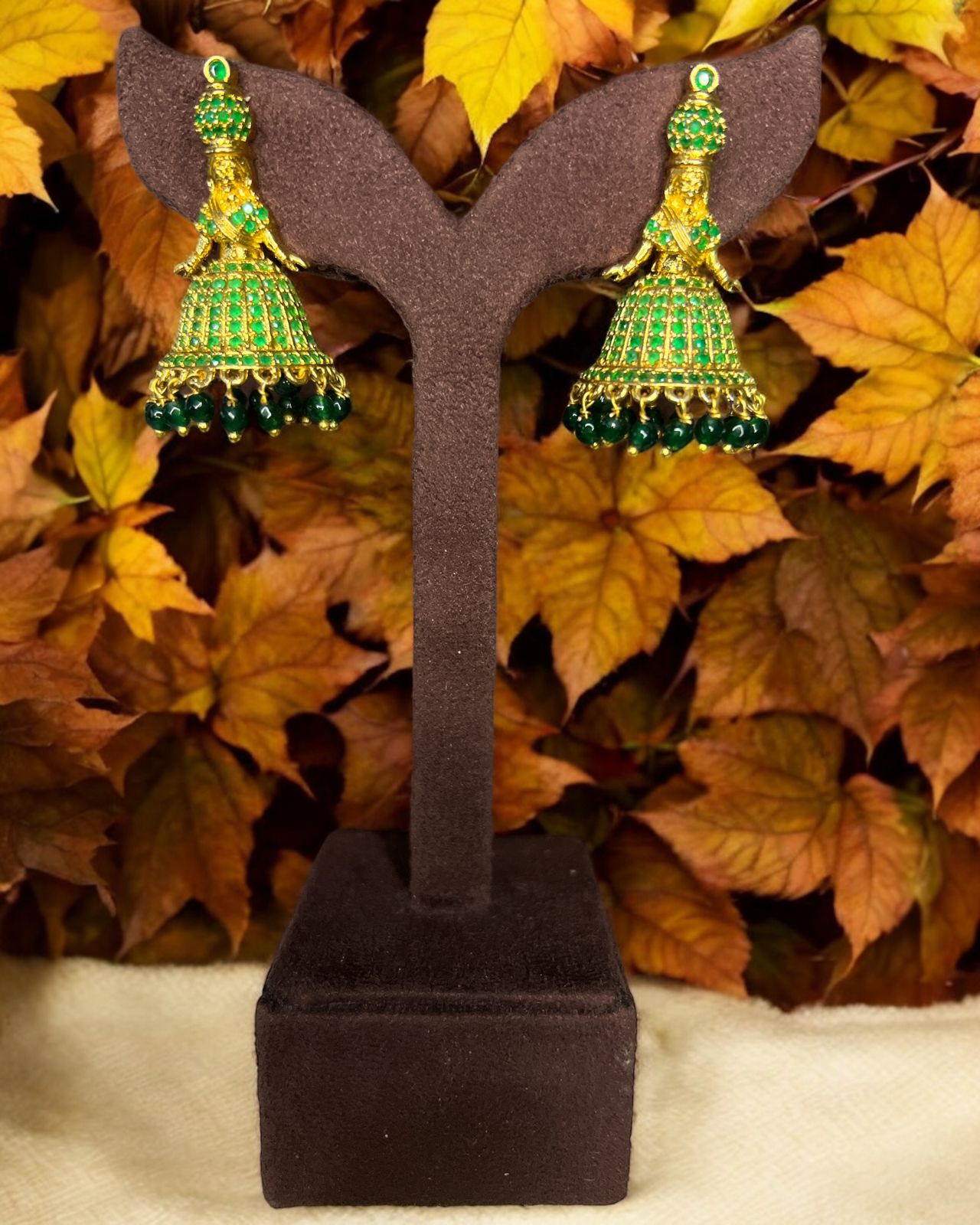 Nritya Green Jhumki