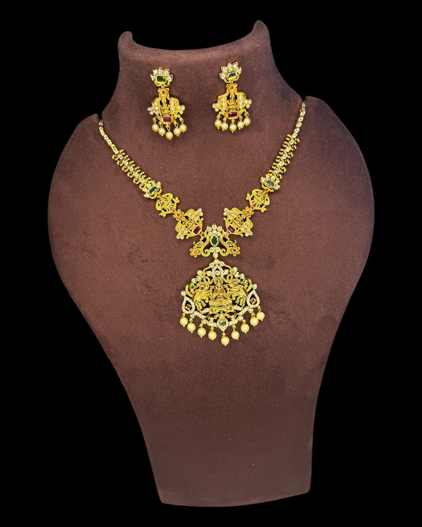 Peacock Lakshmi Bridal Set