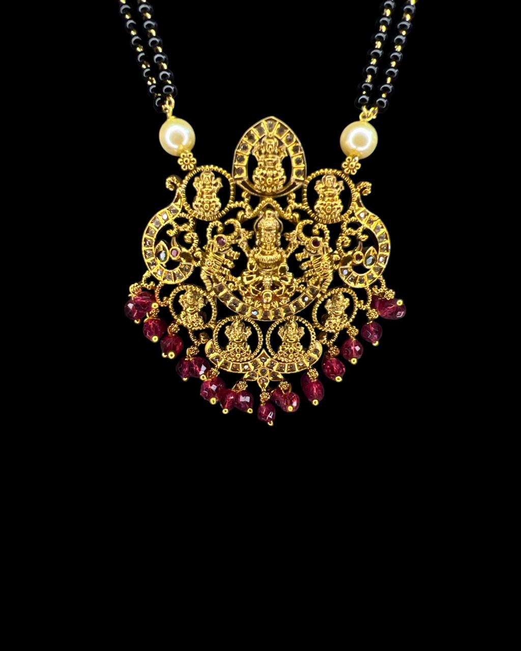 Ruby Lakshmi Temple Mangalsutra