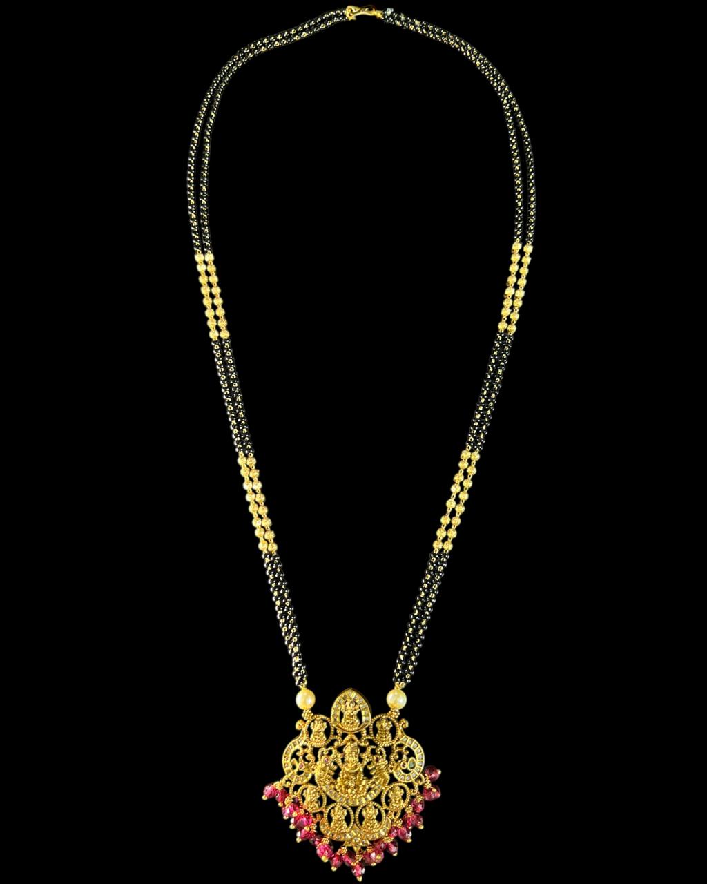 Ruby Lakshmi Temple Mangalsutra