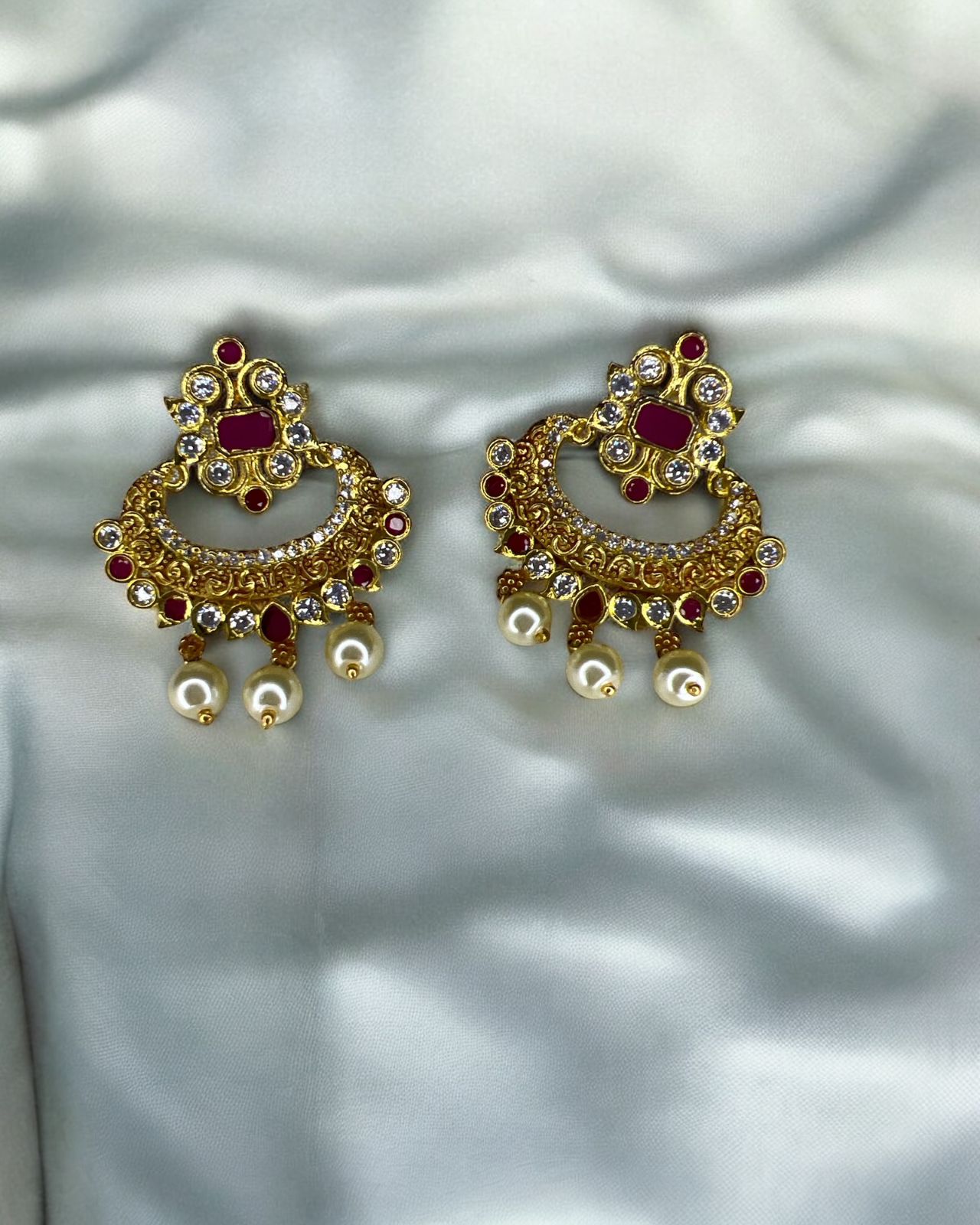 Suhani Pearl Drop Chandbali