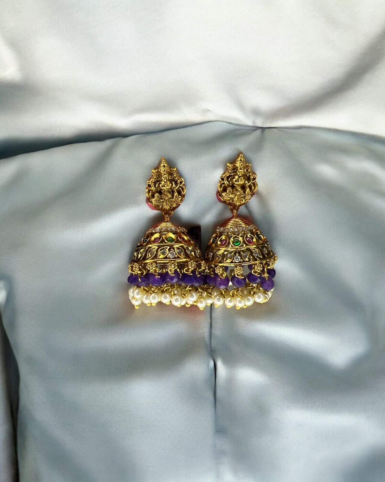 Temple Bloom Jhumki's