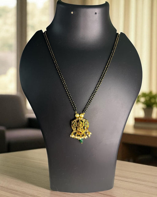Emerald Drop Lakshmi Mangalsutra