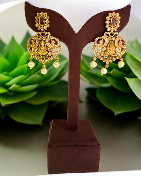 Lakshmi Pearl Danglers