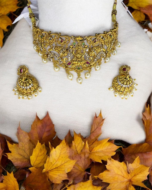 Lakshmi Choker Set  (For Kids)