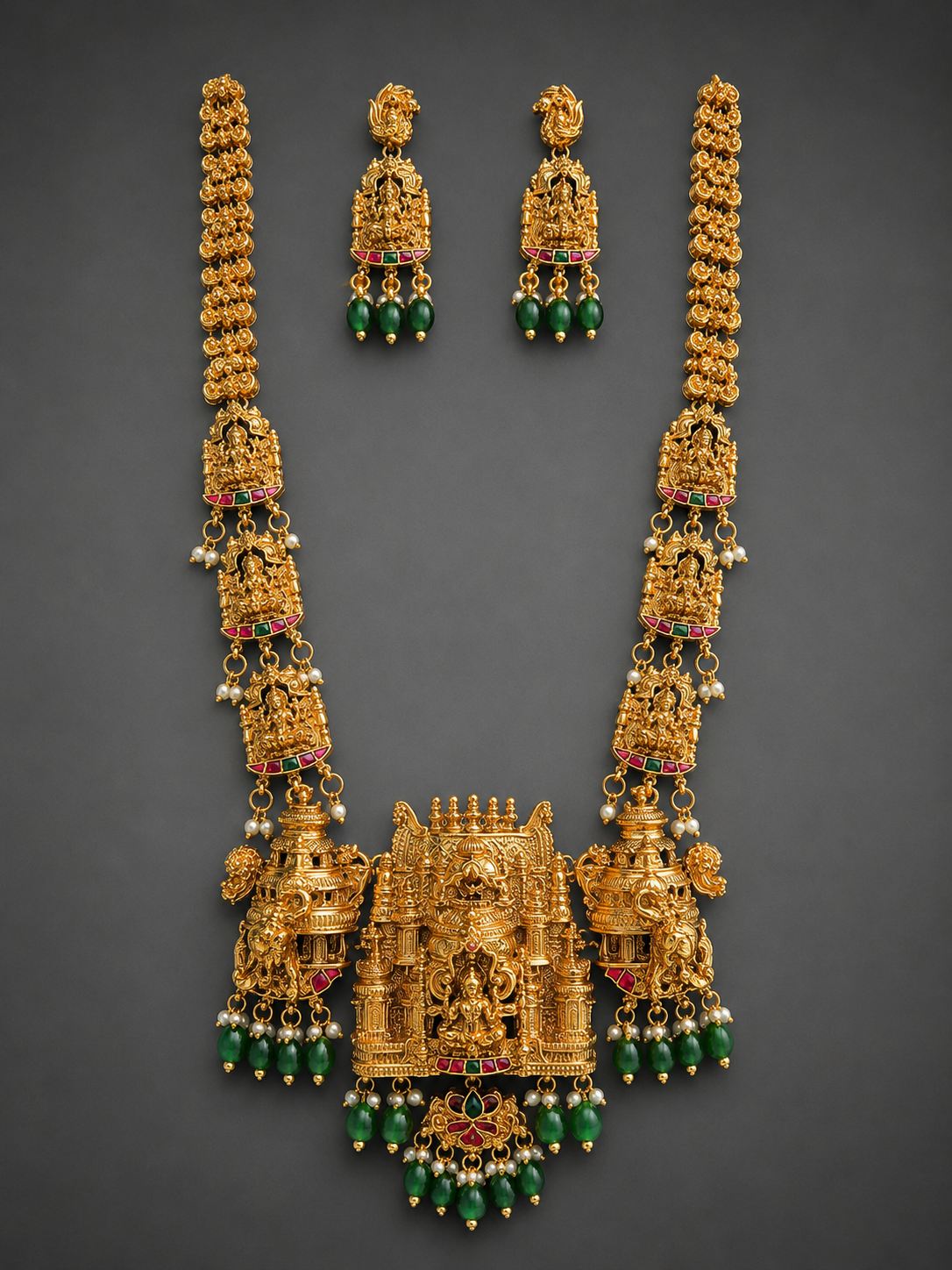 Mahalakshmi Temple Heritage Haram Set