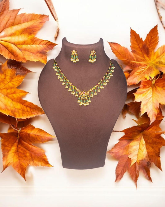 Peacock Pearl Set