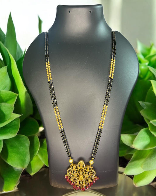 Ruby Lakshmi Temple Mangalsutra