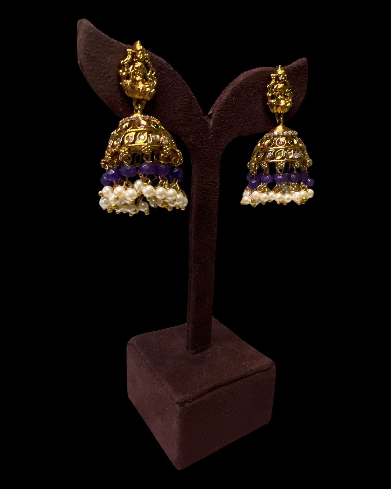 Temple Bloom Jhumki's